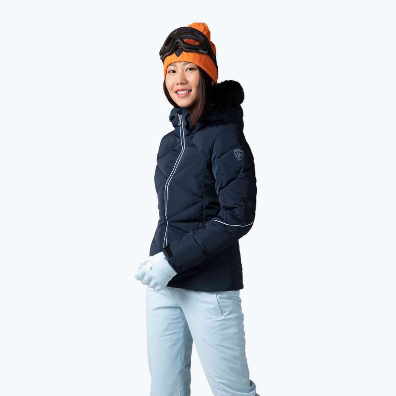 Куртка гірськолижна жіноча Rossignol Staci Pearly dark navy 4