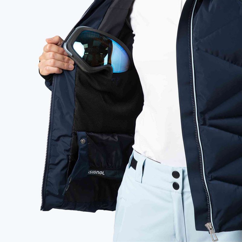 Куртка гірськолижна жіноча Rossignol Staci Pearly dark navy 14