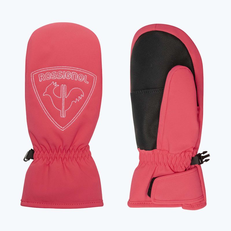 Дитячі лижні рукавиці Rossignol Jr Rooster M tea rose 7