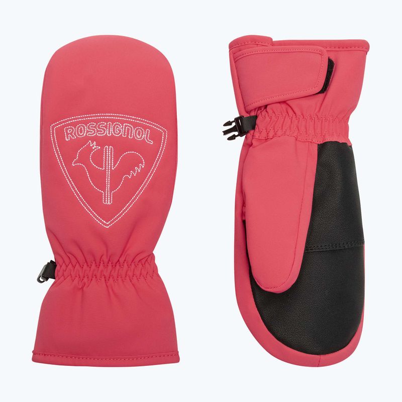Дитячі лижні рукавиці Rossignol Jr Rooster M tea rose 8