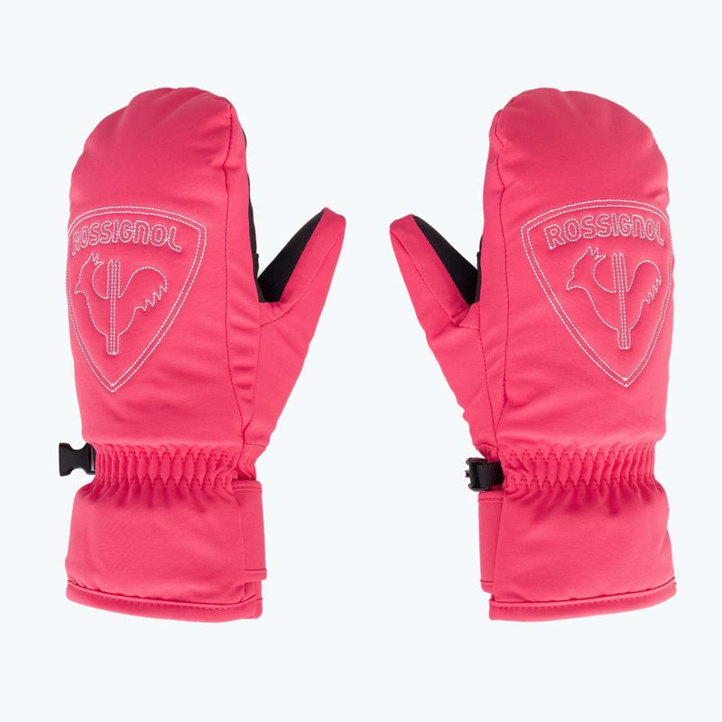 Дитячі лижні рукавиці Rossignol Jr Rooster M tea rose 2