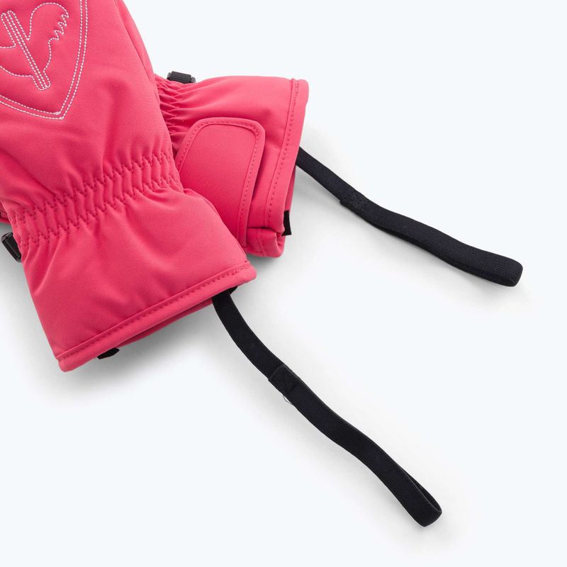 Дитячі лижні рукавиці Rossignol Jr Rooster M tea rose 6