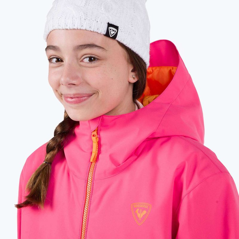 Дитяча лижна куртка Rossignol Jr Strawpile tea rose 6