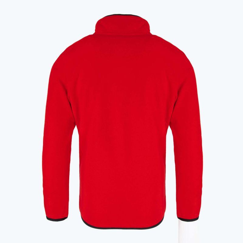 Спортивний червоний дитячий світшот Rossignol Jr Strawpile Fleece Fz 7