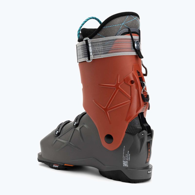 Черевики гірськолижні чоловічі Rossignol Alltrack 90 HV BOA GW steel grey/terracotta 2