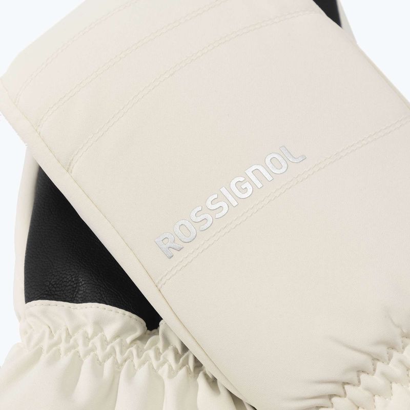 Рукавиці гірськолижні жіночі Rossignol Perfy M nature white 2