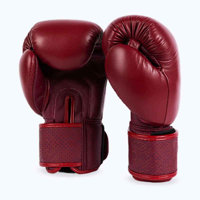 Рукавиці боксерські Venum Power 2.0 wine liees 2