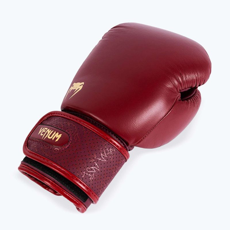 Рукавиці боксерські Venum Power 2.0 wine liees 5