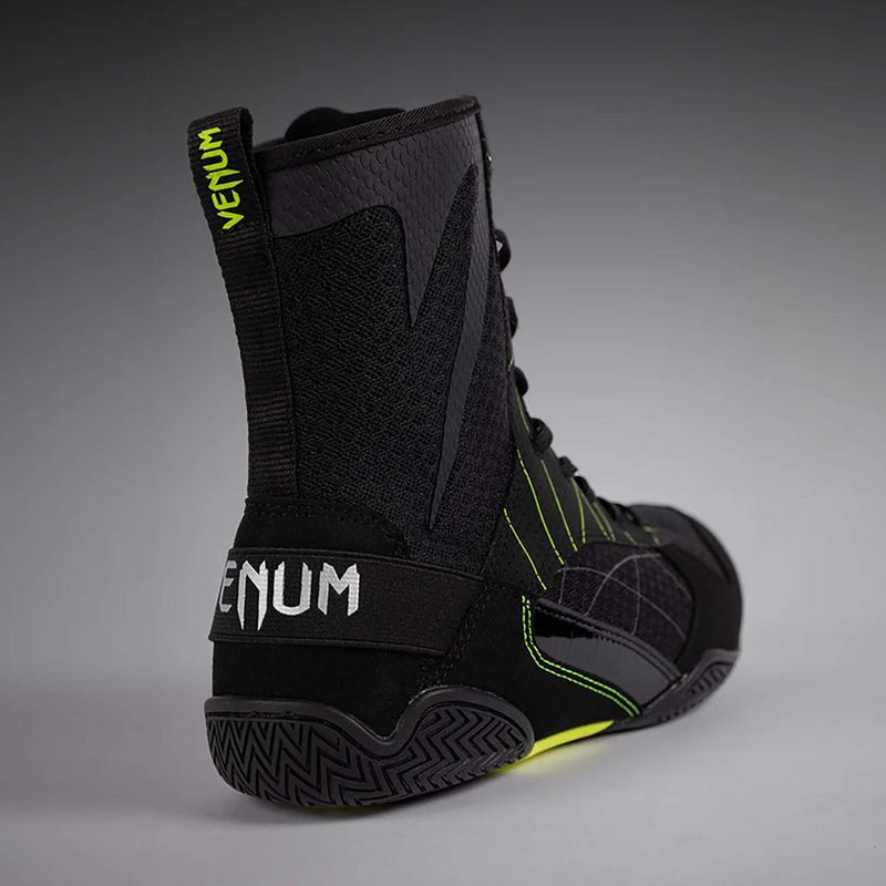 Кросівки боксерські чоловічі Venum Training Camp 4.0 Boxing black/neo green 11