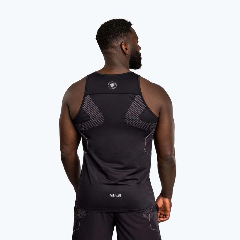 Футболка для тренувань чоловіча Venum Nexus Dry Tech black/silver 2