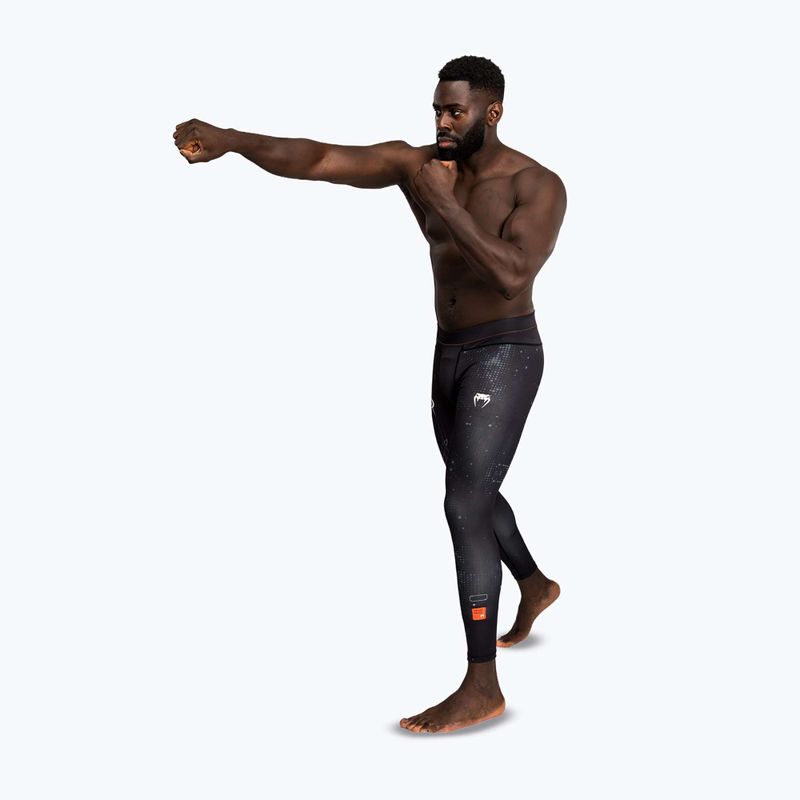 Легінси для тренувань чоловічі Venum Eclipse Spats black/ivort 2