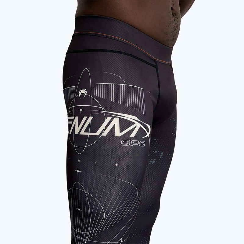 Легінси для тренувань чоловічі Venum Eclipse Spats black/ivort 7