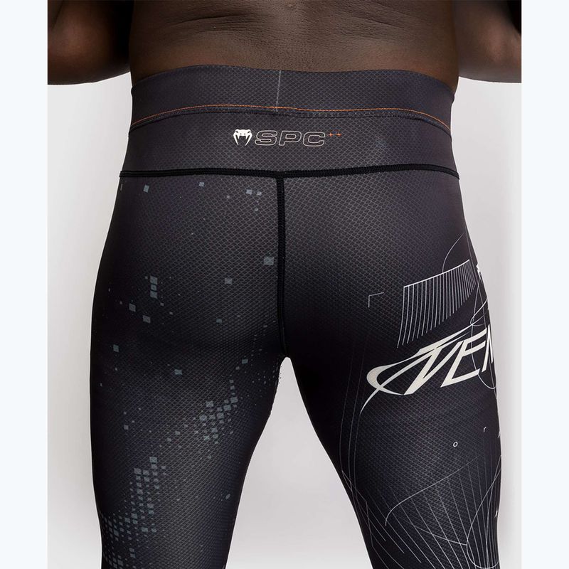 Легінси для тренувань чоловічі Venum Eclipse Spats black/ivort 8