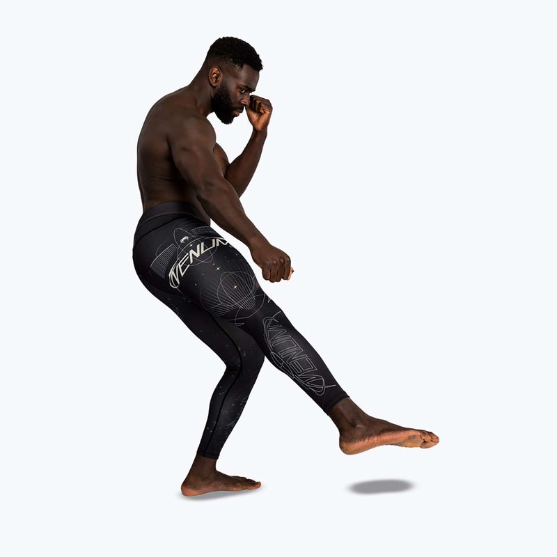 Легінси для тренувань чоловічі Venum Eclipse Spats black/ivort 10