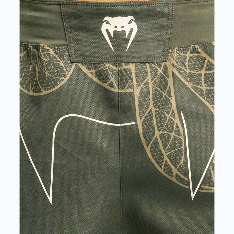 Шорти для тренувань чоловічі Venum Serpenti Fight khaki/bronze/ivory 7