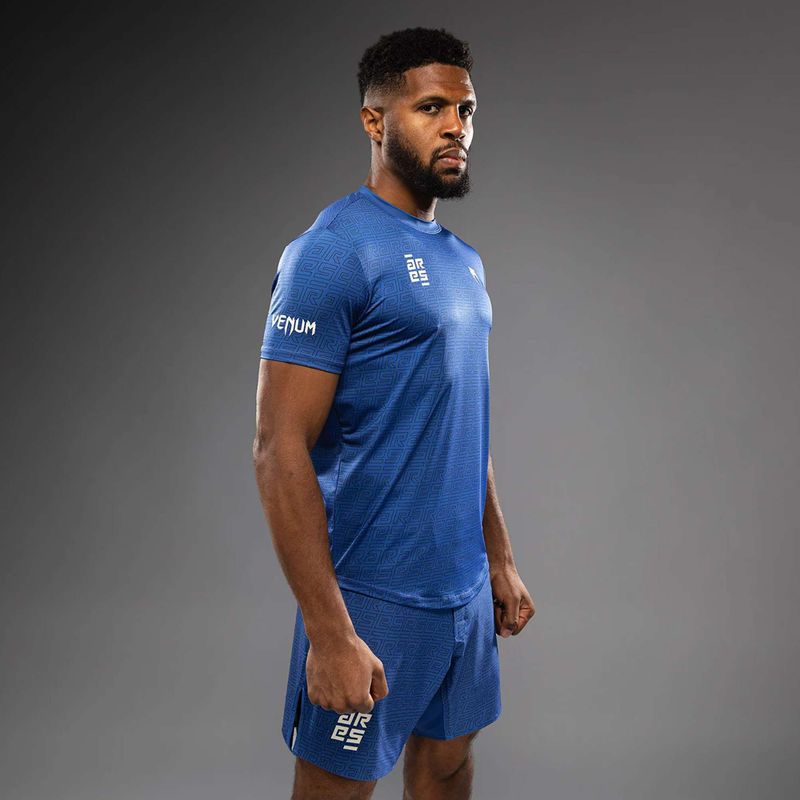 Футболка для тренувань чоловіча Venum X Ares 2.0 Dry Tech royal blue 4