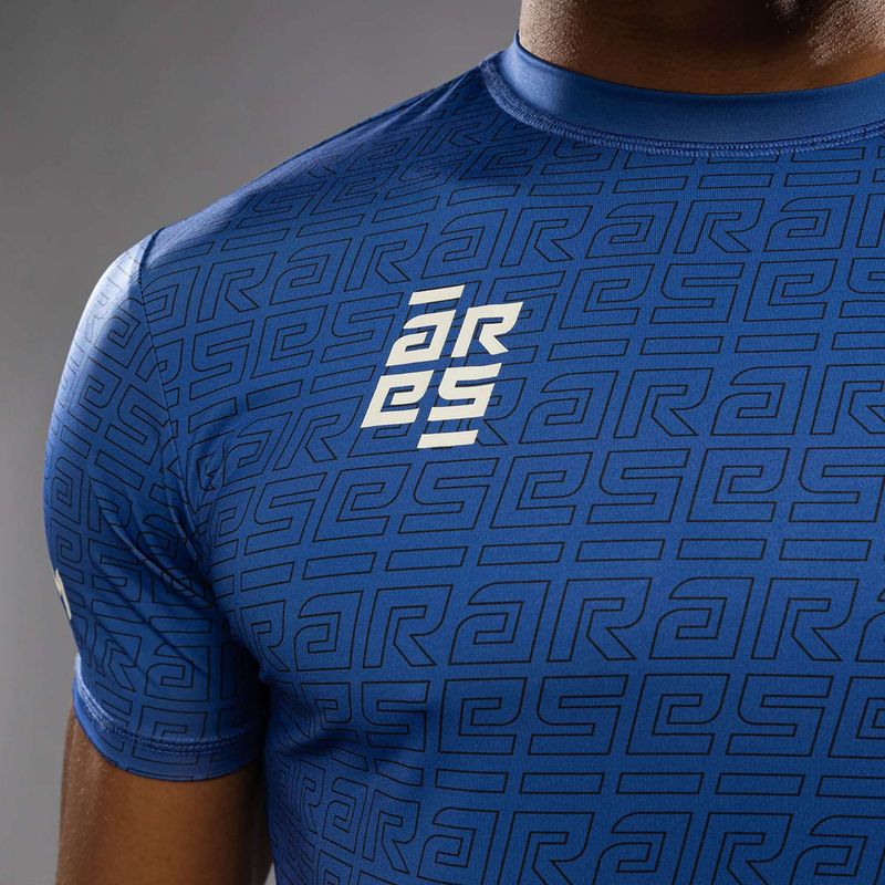 Футболка для тренувань чоловіча Venum X Ares 2.0 Dry Tech royal blue 6