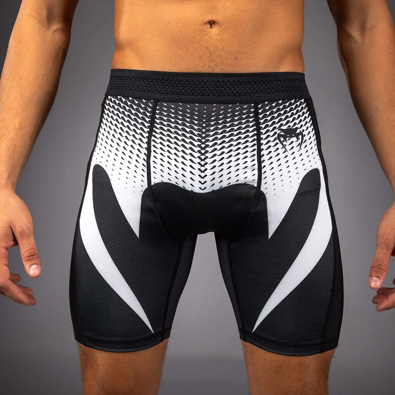 Шорти для тренувань чоловічі Venum No Gi Vale Tudo black/white 5