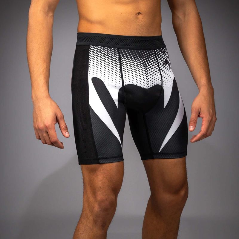 Шорти для тренувань чоловічі Venum No Gi Vale Tudo black/white 7