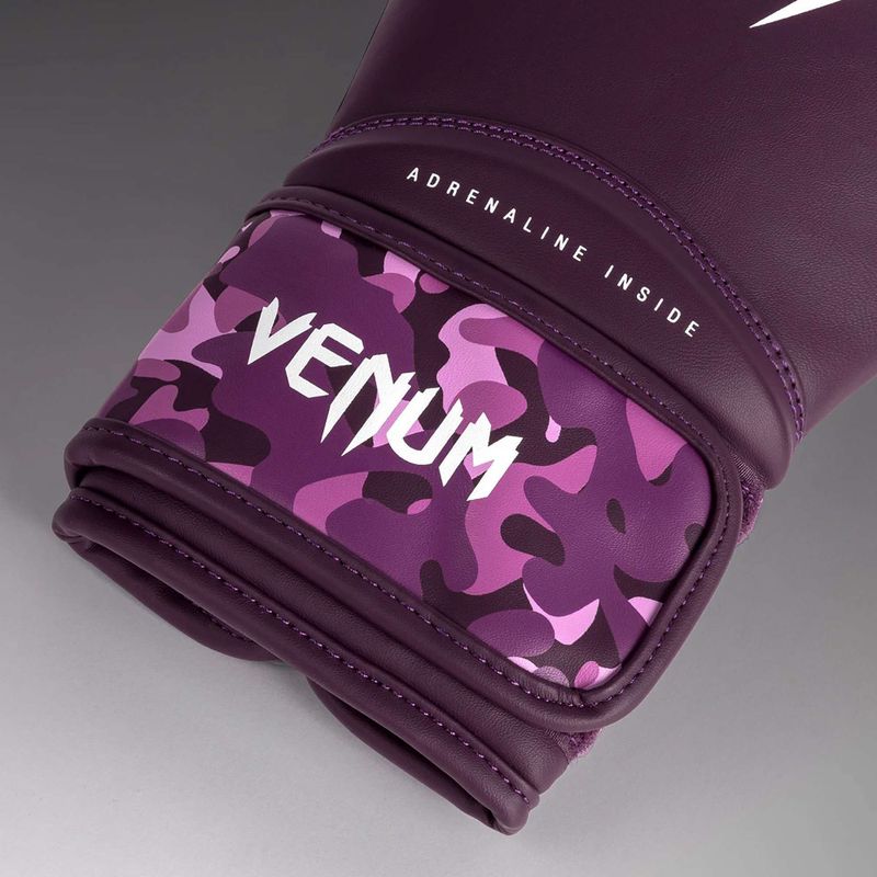 Рукавиці боксерські жіночі Venum Iris Boxing plum/pink 3