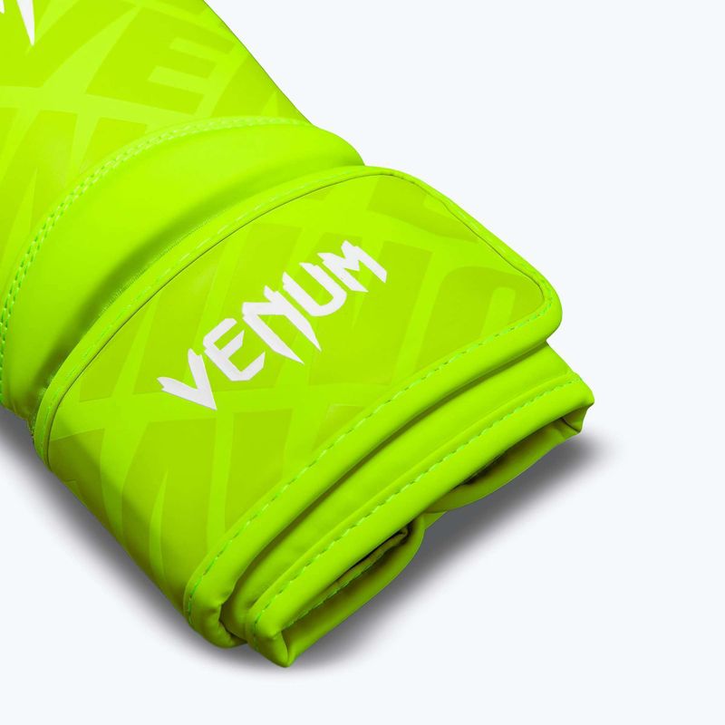 Рукавиці боксерські Venum Contender 1.5 XT 3D Boxing neon yellow 4