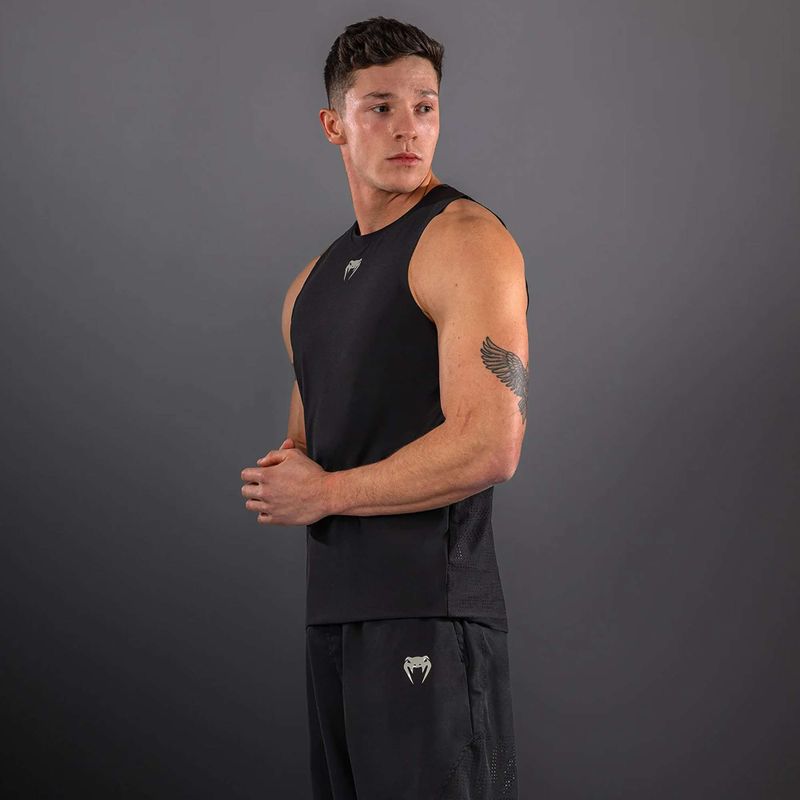 Футболка чоловіча Venum Lazer black/grey 4