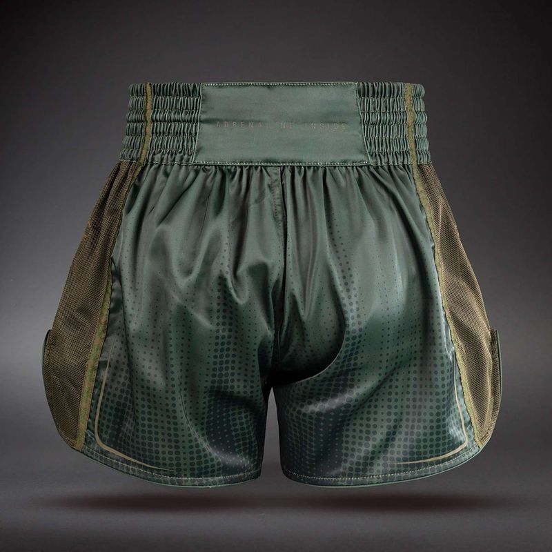 Шорти для тренувань Venum Stealth Muay Thai Khaki/Dark Green 2