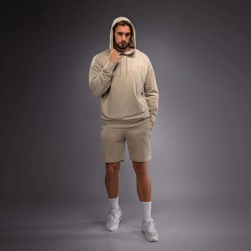 Кофта Venum Giant 3D Hoodie beige 2