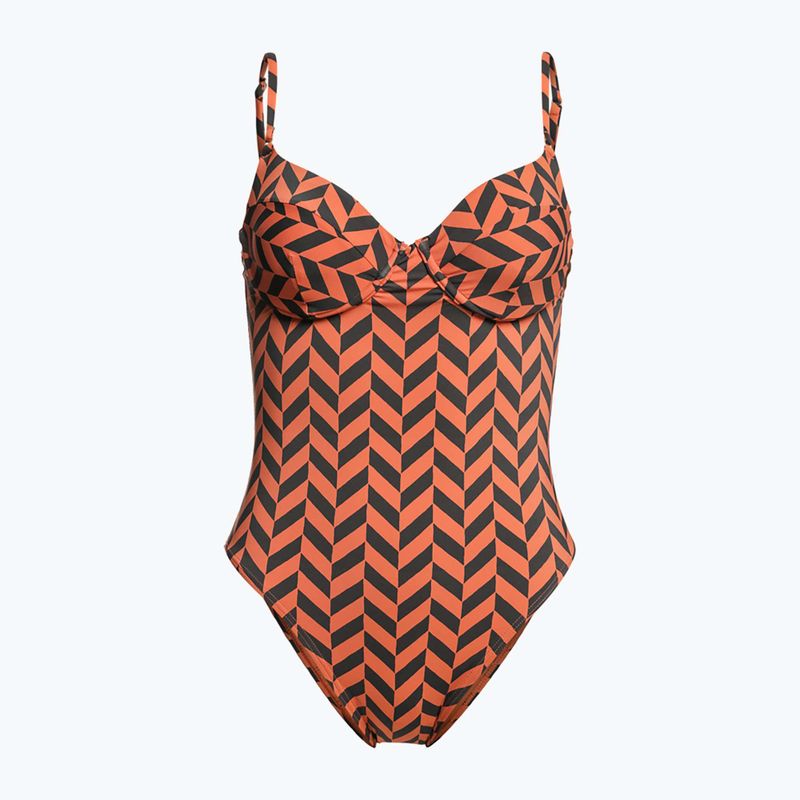 Купальник суцільний жіночий Billabong Cross Step brick 8