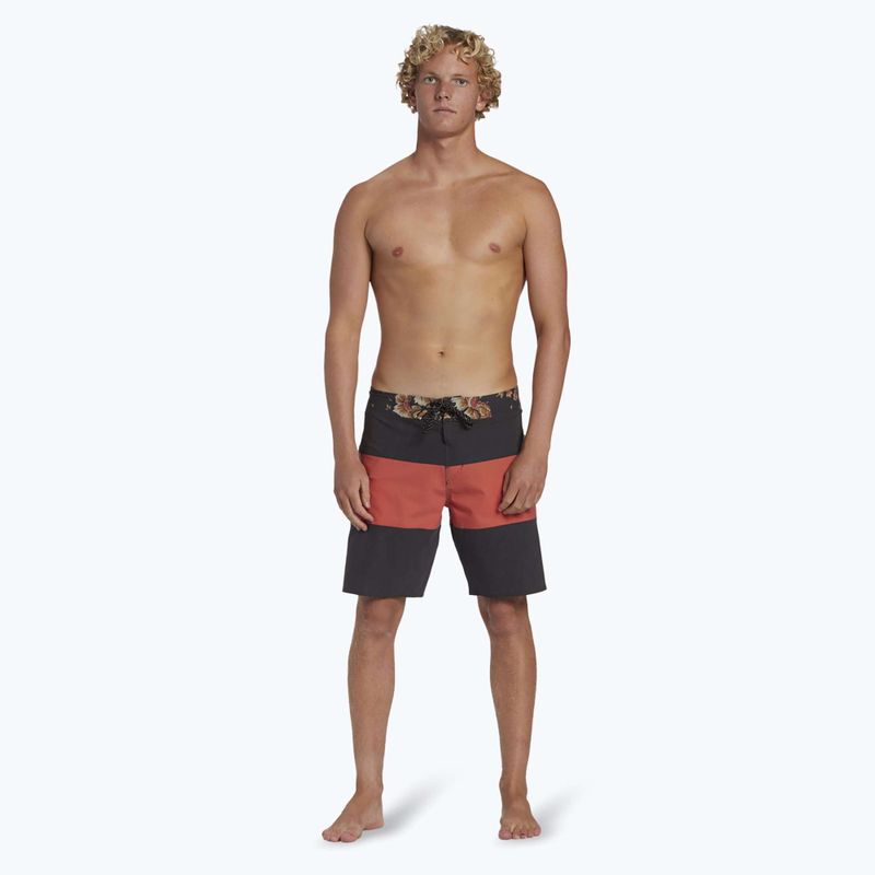Чоловічі плавальні шорти Billabong Tribong Pro випрані червоні 2