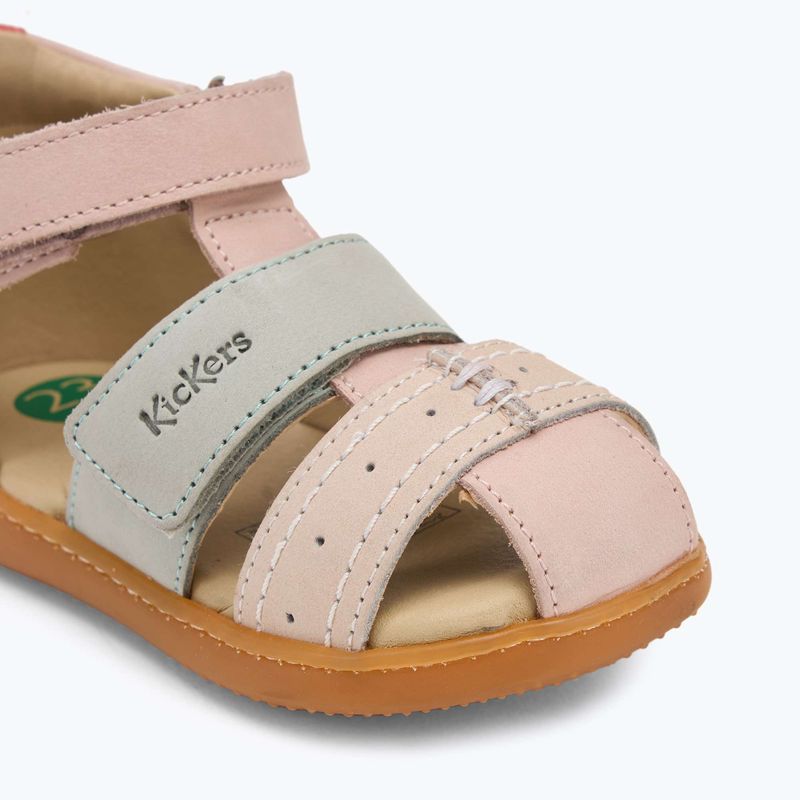 Сандалі дитячі Kickers Kick Bazar light pink/multicolor 7