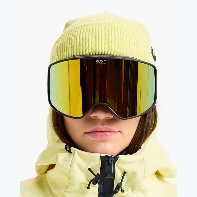 Окуляри для сноуборду жіночі ROXY Storm W black/clux мл pink gold 6
