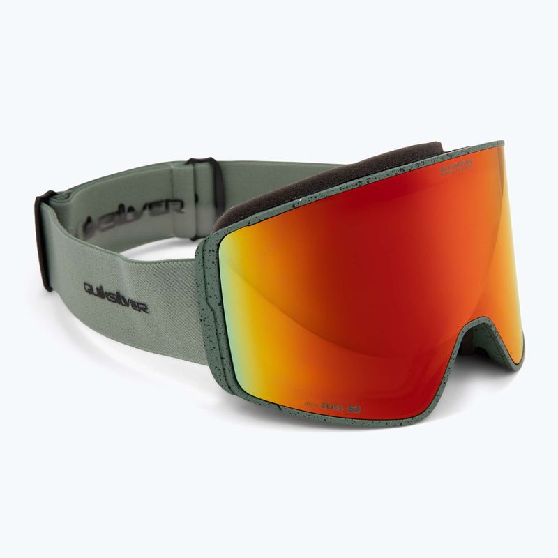 Окуляри для сноуборду чоловічі Quiksilver Storm MG dark ivy/clux мл red 2