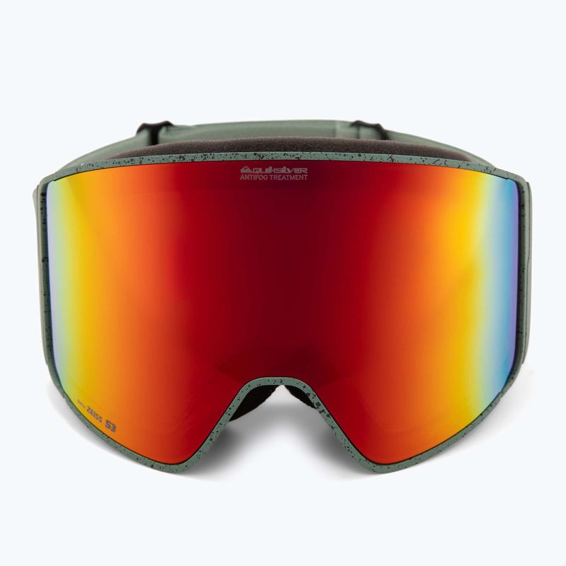 Окуляри для сноуборду чоловічі Quiksilver Storm MG dark ivy/clux мл red 3