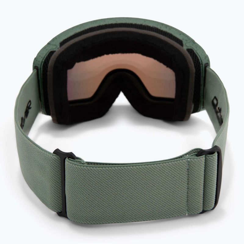 Окуляри для сноуборду чоловічі Quiksilver Storm MG dark ivy/clux мл red 6