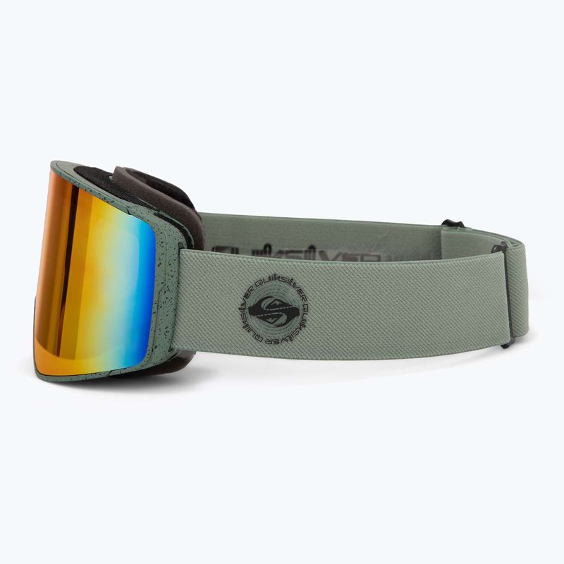 Окуляри для сноуборду чоловічі Quiksilver Storm MG dark ivy/clux мл red 4