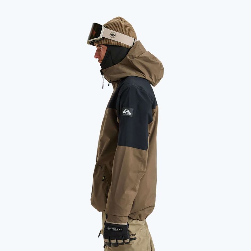 Куртка для сноуборду чоловіча Quiksilver Forever Stretch GTX canteen 4