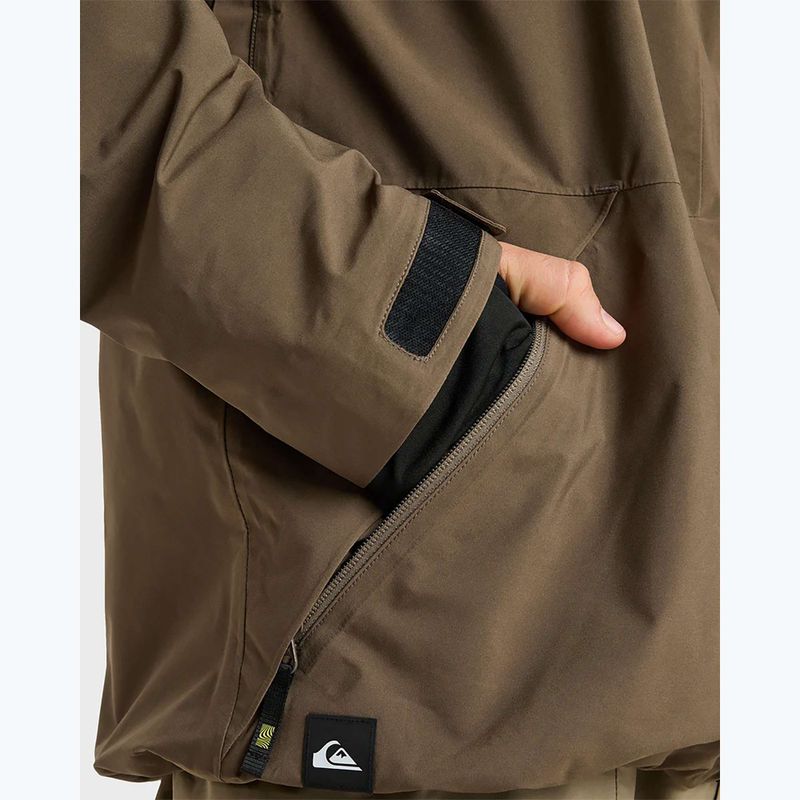 Куртка для сноуборду чоловіча Quiksilver Forever Stretch GTX canteen 10