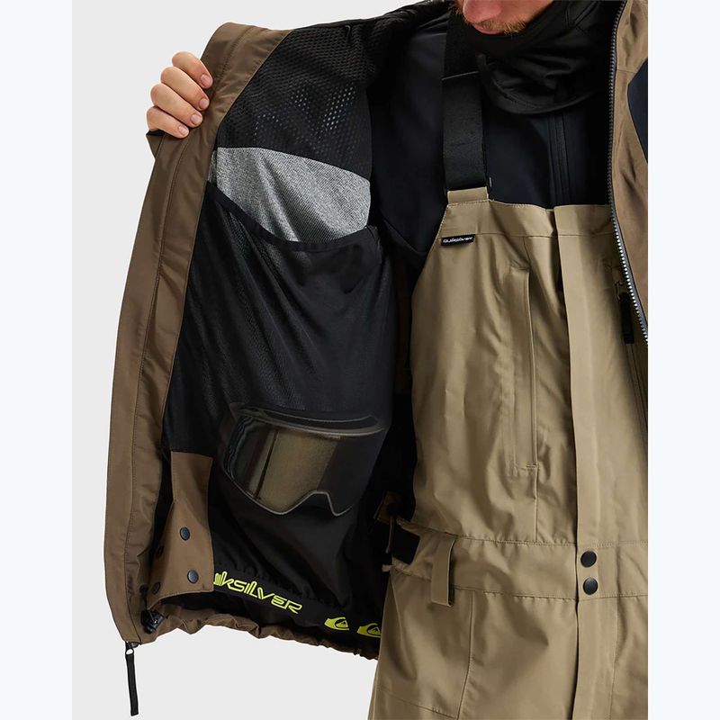 Куртка для сноуборду чоловіча Quiksilver Forever Stretch GTX canteen 12