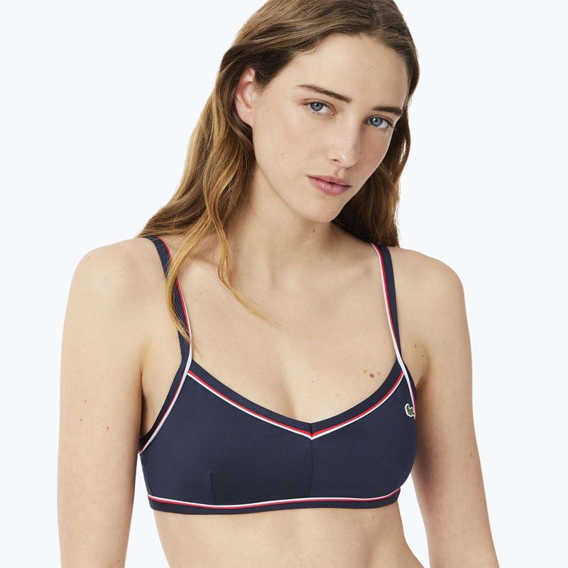 Верхня частина купальника Lacoste MF9993 navy blue/rill grenadine 4