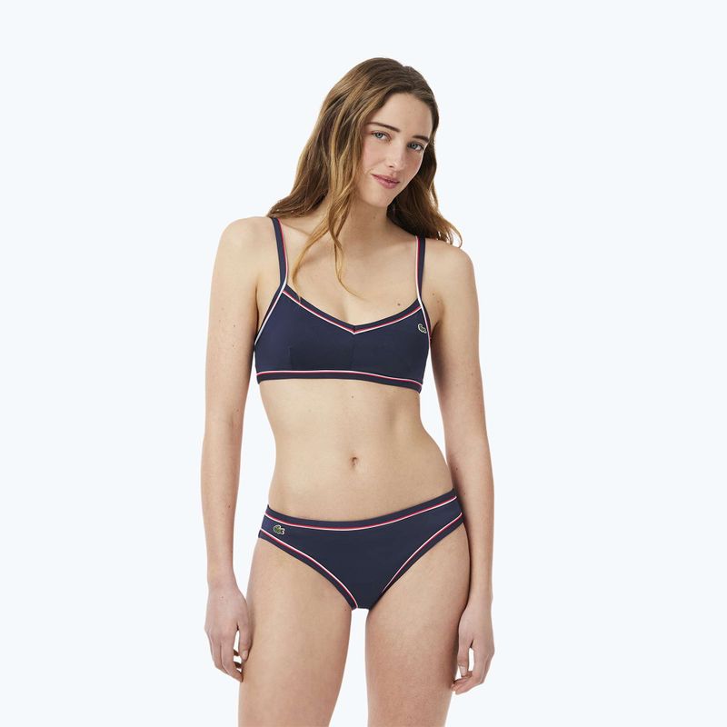 Верхня частина купальника Lacoste MF9993 navy blue/rill grenadine 5