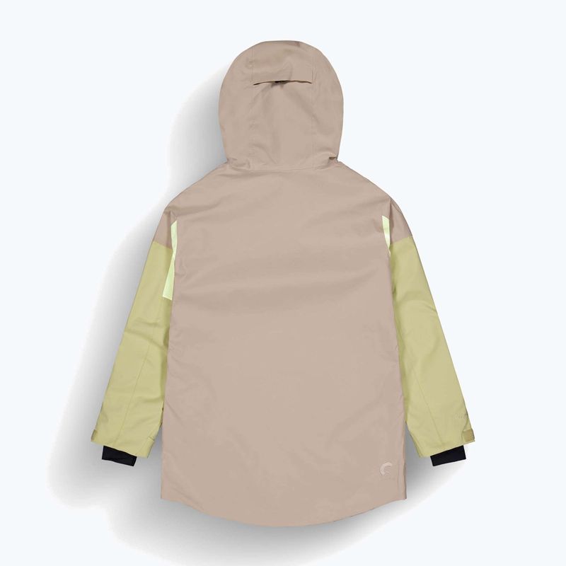 Куртка лижна жіноча Picture Haakon roebuck / lime / cream hemp 8
