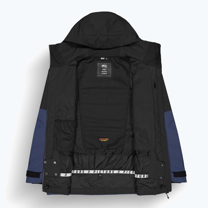 Куртка гірськолижна чоловіча Picture Track patriot blue 3