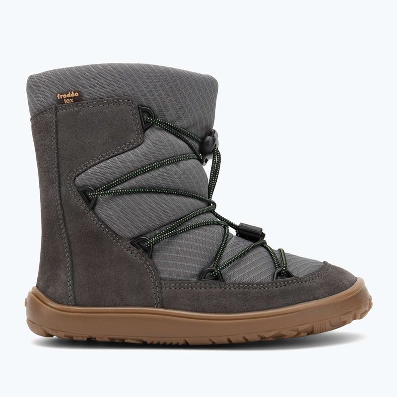Черевики зимові barefoot дитячі Froddo Tex Track Wool grey 2
