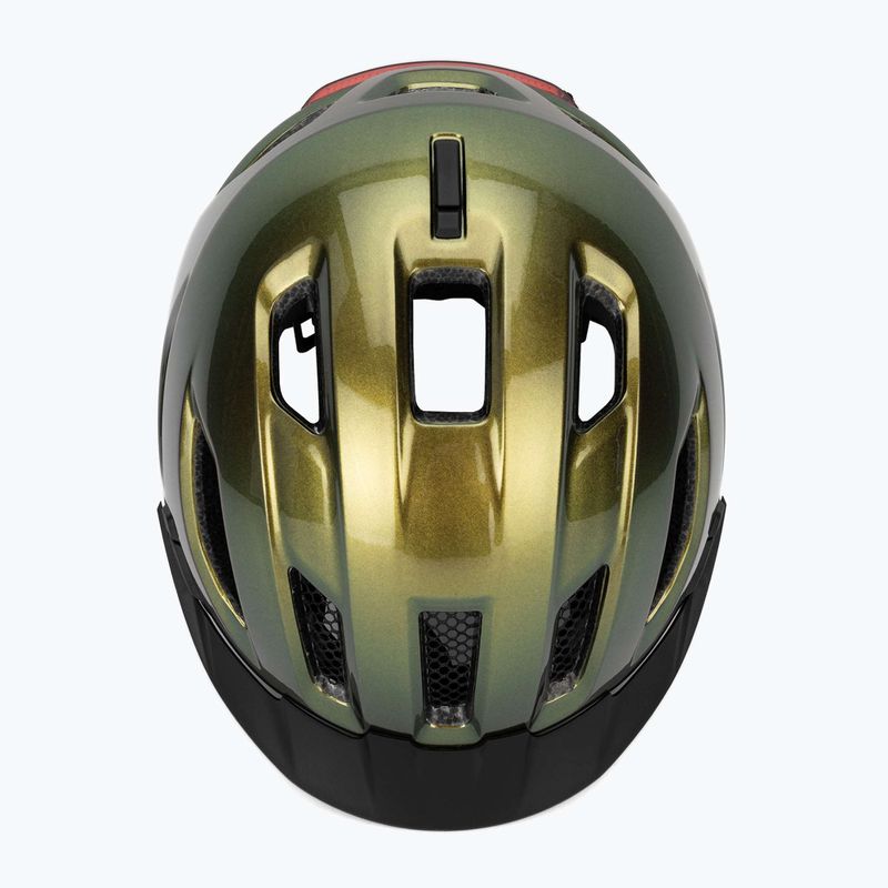 Шолом велосипедний ABUS Urban-I 4.0 pepper green 6