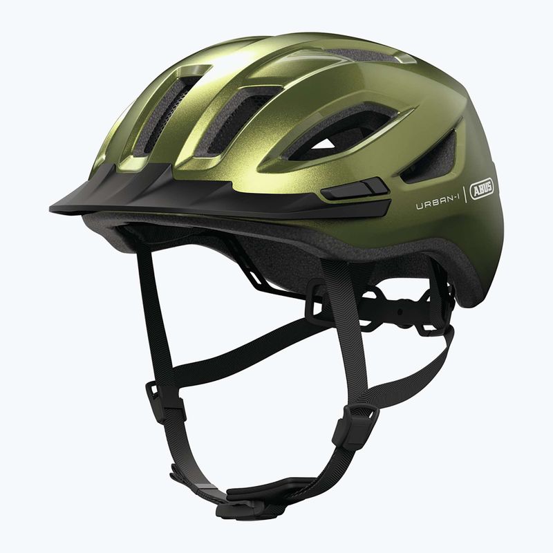 Шолом велосипедний ABUS Urban-I 4.0 pepper green 12