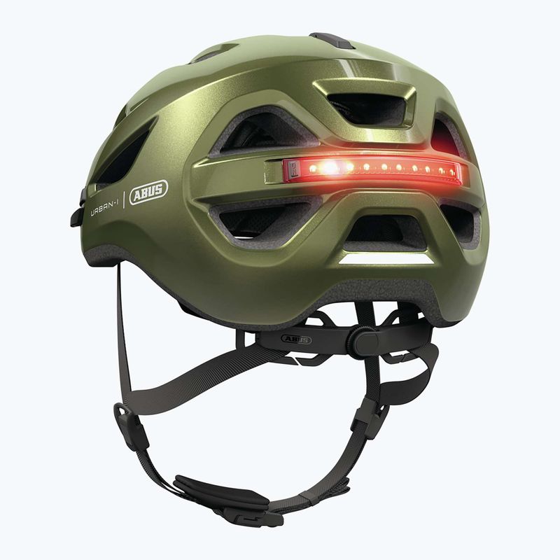 Шолом велосипедний ABUS Urban-I 4.0 pepper green 14
