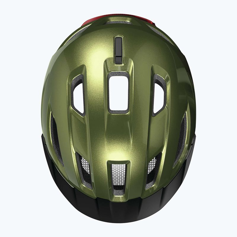 Шолом велосипедний ABUS Urban-I 4.0 pepper green 17