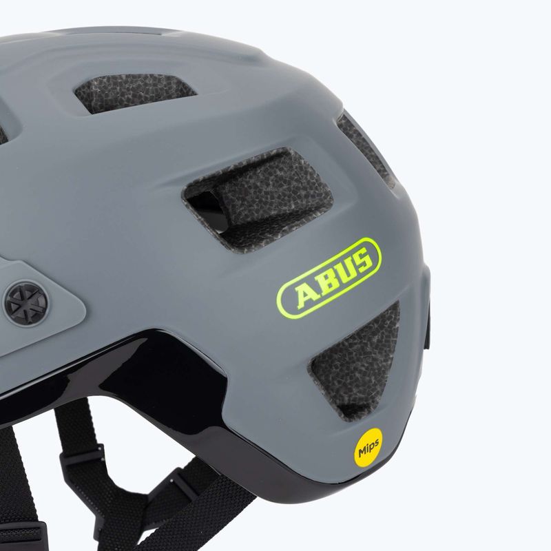 Шолом велосипедний ABUS MoDrop MIPS concrete grey 7