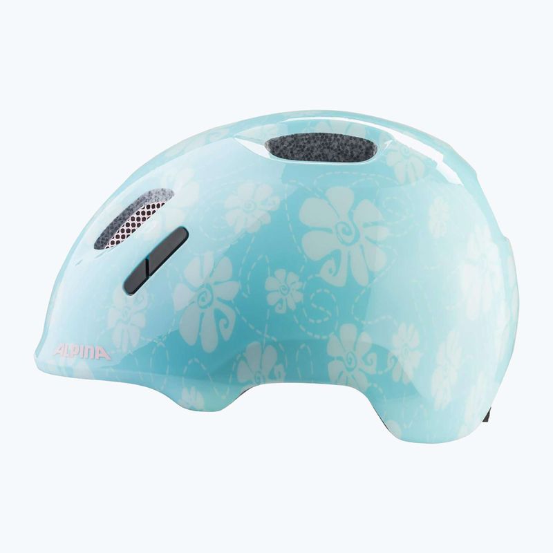 Шолом велосипедний дитячий Alpina Ximo 2 Jr aqua rose flower gloss 10